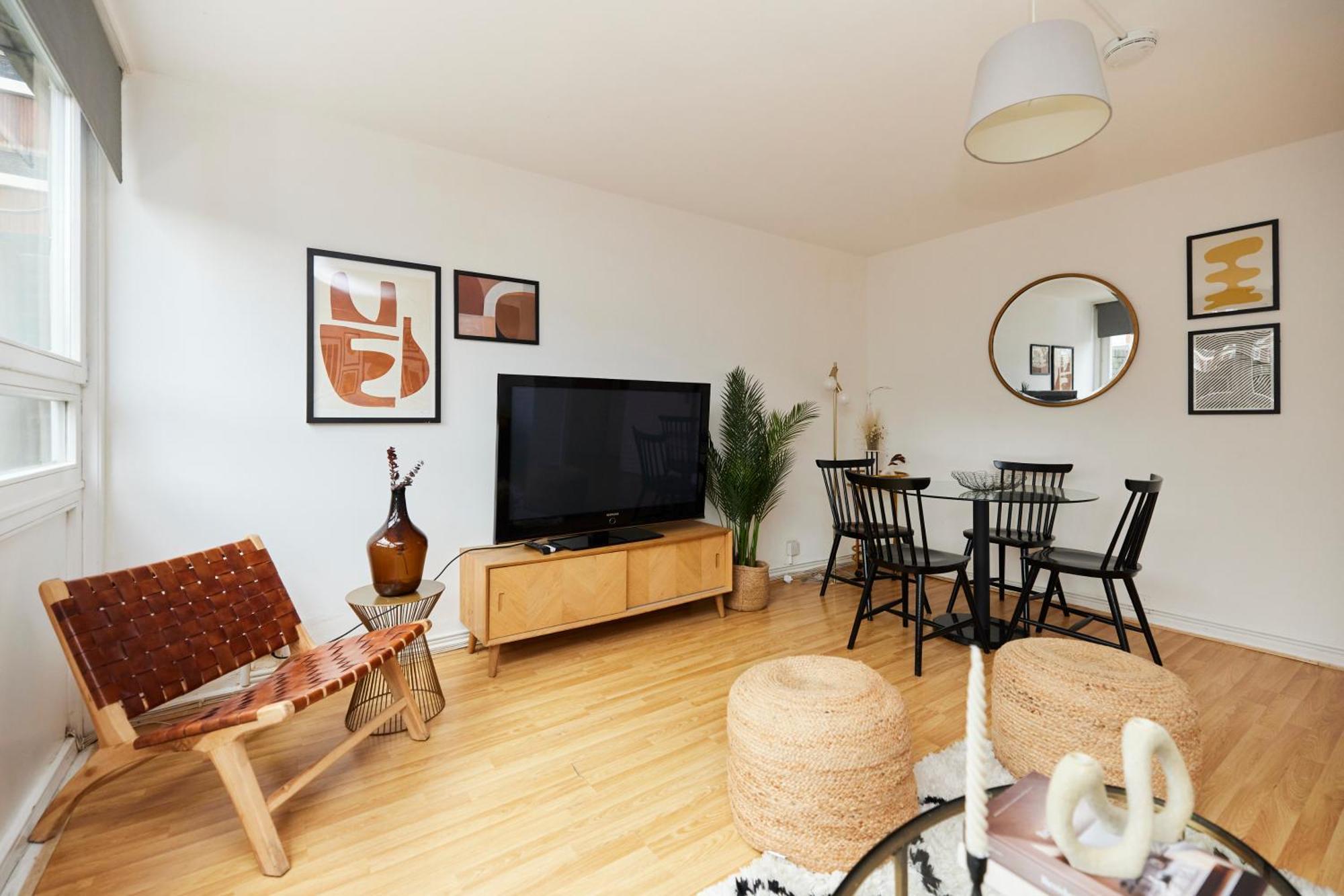The Kennington Park Crib - Lovely 2Bdr Flat With Garden لندن المظهر الخارجي الصورة